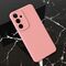 Silikonska futrola Teracell Giulietta - Samsung S936 Galaxy S25 Plus mat tamno roze.