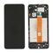 LCD displej (ekran) - Samsung A125 Galaxy A12 + touchscreen + frame black (crni) Service Pack ORG/GH82-24490A.