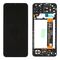 LCD displej (ekran) - Samsung A135/Galaxy A13 + touchscreen + frame black (crni) Service Pack ORG/GH82-28508A.