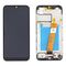 LCD displej (ekran) - Samsung A015 Galaxy A01 (2020) + touchscreen + frame black (crni) Service Pack ORG/GH81-18209A.