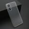Silikonska futrola ultra tanka (skin) PROTECT - OPPO A78 4G providna (bela) (MS).