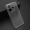 Silikonska futrola ultra tanka (skin) PROTECT - Xiaomi Redmi Note 14 4G (Global) providna (bela) (MS).