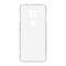 Silikonska futrola ultra tanka (skin) PROTECT - Xiaomi Redmi Note 9 providna (bela) (MS).