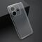 Silikonska futrola ultra tanka (skin) PROTECT - Xiaomi Redmi Note 14 5G providna (bela) (MS).