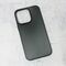 Silikonska futrola Skin - iPhone 13 Pro mat crna.