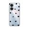 Silikonska futrola PRINT Skin - Huawei Honor X7 Hearts.