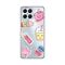 Silikonska futrola PRINT Skin - Huawei Honor X8 Ice cream.