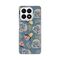 Silikonska futrola PRINT - Huawei Honor X8a Retro Blue.