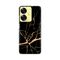 Silikonska futrola PRINT - Realme C55 All black (crni).