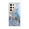 Silikonska futrola PRINT - Samsung S928B Galaxy S24 Ultra Blue Gold Marble.