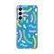 Silikonska futrola PRINT - Samsung A356B Galaxy A35 5G Happy Lines  blue.