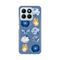 Silikonska futrola PRINT - Huawei Honor X8b Dusty Blue.