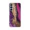 Silikonska futrola PRINT - Samsung A256 Galaxy A25 5G Purple Gold Marble.