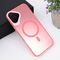 Futrola Magsafe providna - iPhone 16 Plus 6.7 roze.