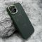 Futrola CARBON MagSafe - iPhone 14 (6.1) zelena (small camera) (MS).