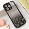 Futrola Frame Glitter - iPhone 15 Pro Max 6.7 crna.