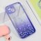 Futrola Frame Glitter - iPhone 15 ljubicasta.