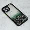 Futrola Frame Glitter - iPhone 13 Pro Max 6.7 crna.