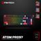 Tastatura Mehanicka Gaming Fantech MK918 RGB Atom PRO97 Wireless crna (Blue switch).