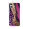 Silikonska futrola PRINT - Samsung A055 Galaxy A05 Purple Gold Marble.