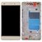 LCD displej (ekran) - Huawei P8 Lite + touchscreen + frame Gold.