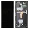 LCD displej (ekran) - Samsung S908/Galaxy S22 Ultra + touchscreen + frame black (crni) OLED.