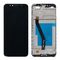 LCD displej (ekran) - Huawei Y6 2018/Honor 7A+touch screen crni+frame.