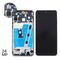 LCD displej (ekran) - Huawei P30 Lite + touchscreen + frame black (crni) (Version 24MP).