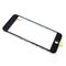 Staklo touchscreen-a - Iphone 8 Plus sa frejmom + oca black (crni) (MS).
