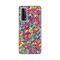 Silikonska futrola PRINT Skin - Huawei P Smart 2021 Colorful cubes.
