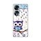 Silikonska futrola PRINT Skin - Huawei Honor 70 Owl.
