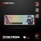Tastatura Mehanicka Gaming Fantech MK919 Atom PRO66 siva (Red switch).
