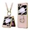 Futrola GOLD EDGE - Samsung F741B Galaxy Z Flip 6 5G roze (GKK case) (MS).