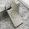 Futrola COLOR METAL MagSafe - iPhone 15 srebrna (MS).