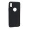 Futrola ultra tanki KOLOR - Iphone XS crna (MS).