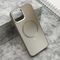 Futrola COLOR METAL MagSafe - iPhone 12/12 Pro (6.1) srebrna (MS).
