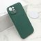 Futrola VELVET TOUCH MagSafe - iPhone 14 (6.1) tamno zelena (MS).
