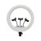Selfie Ring Light portable MJ45 RGB colorful (MS).