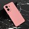 Silikonska futrola Teracell Giulietta - Xiaomi Redmi 13C mat tamno roze.