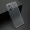 Silikonska futrola ultra tanka (skin) PROTECT - Xiaomi Redmi Note 12 5G/Poco x5 providna (bela) (MS).