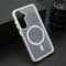 Futrola CRYSTAL MagSafe - Samsung S921 Galaxy S24 5G bela (MS).