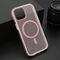 Futrola CRYSTAL MagSafe - iPhone 15 roze (MS).