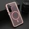 Futrola CRYSTAL MagSafe - Samsung S921 Galaxy S24 5G roze (MS).