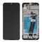 LCD displej (ekran) - Samsung A037 Galaxy A03s + touchscreen + frame black (crni) Service Pack ORG/GH81-21233A.