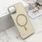 Futrole GLAM GLOW MagSafe - iPhone 11 (6.1) siva (MS).