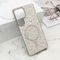 Futrole GLAM GLOW MagSafe - Samsung S938 Galaxy S25 Ultra 5G srebrna (MS).