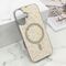 Futrole GLAM GLOW MagSafe - iPhone 16 (6.1) siva (MS).