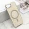 Futrole GLAM GLOW MagSafe - iPhone 16e siva (MS).
