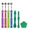 Set srafcigera i alata - otvaranje Iphone 7 SS/5106 (2,5x25;0,8x25;0,6x25;1,3x25).