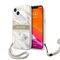 Futrola Guess Marble Strap - iPhone 13 siva (GUHCP13MKMABGR).